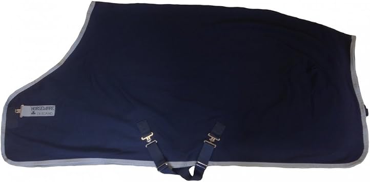 Horseware Ireland Amigo Jersey Cooler, Color Navy/Silver, Size 81 ACRJ44-BI00-81