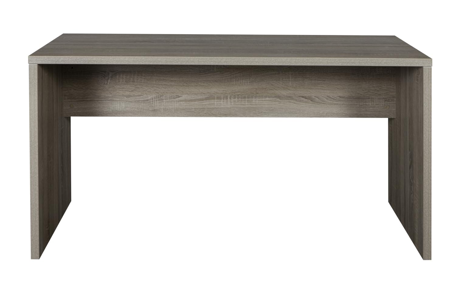 Composad | Scrivania della Linea LAFABRICA con 1 Cassetto 1 Anta e 1 Vano, Scrivania Cameretta con Cassetti, (LxAxP) 110x76,70x60,20 cm, Colore Rovere Mielato e Grigio Tadao, Made in Italy