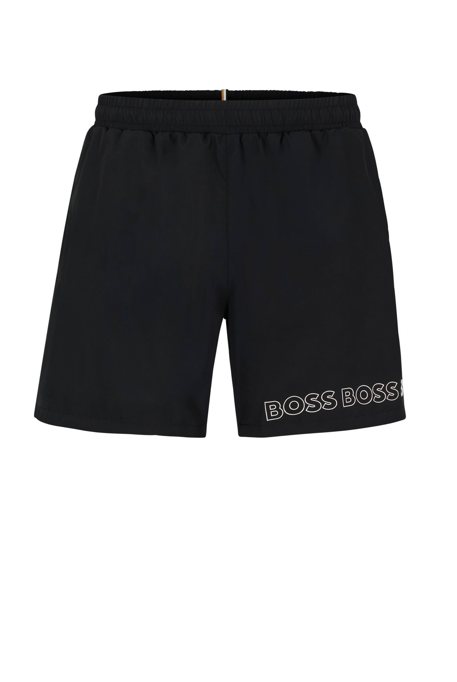 Boss Men's Black Dolphin Swim Short