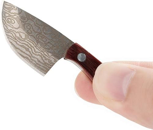 Miniatura 3 de PUOSUO EDC - Llavero multifunción con diseño de damasco (A)