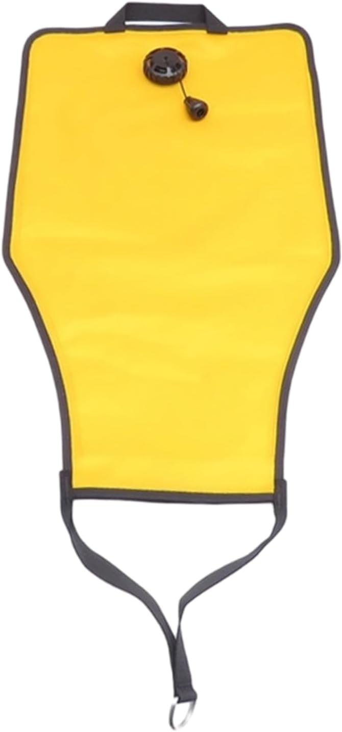 Diving Lift Bag for Underwater Recovery, 30 Pound Buoyancy with TPU-Coated Body, Inflation Point and Foldable Storage for Dive Use Underwater Lift Bag Salvage Diving Buoyancy Pool Maintenance