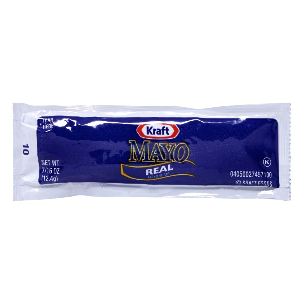 Kraft Real Mayonnaise Packets, 7/16 oz, 200 ct by Kraft