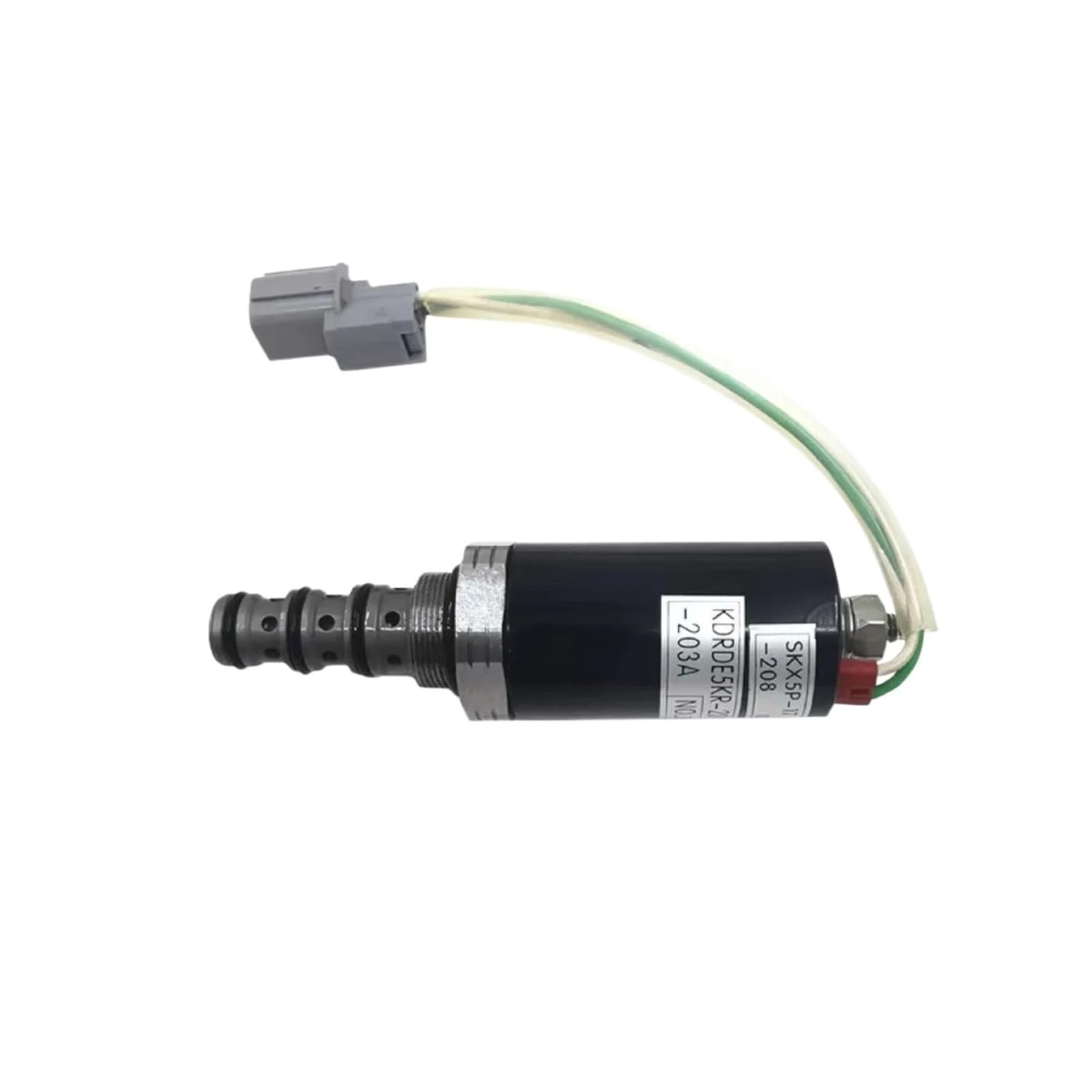 Kkdydabbsusk One Color Proportional Solenoid Valve Yn35v0004f1 For Sk200-6E Short-Line Hydraulic Pump For Excavator Mechanical Parts