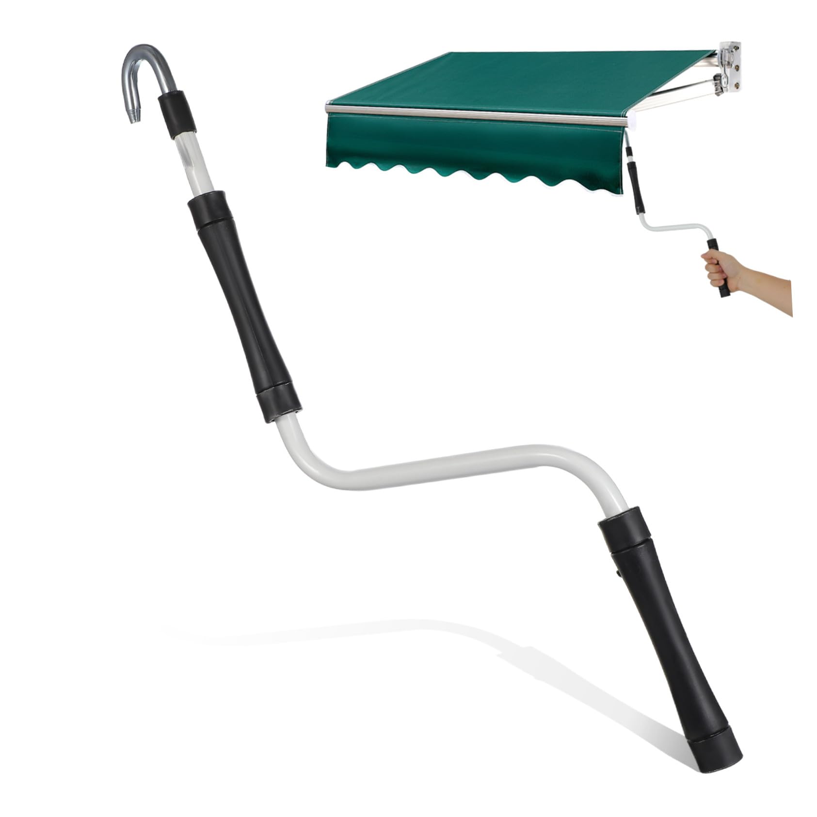 Manivelle pour auvent extérieur et toit BESTonZON en métal durable