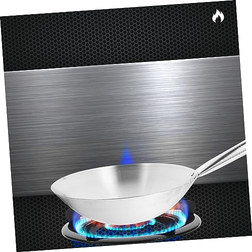 Wok de acero inoxidable IMIKEYA para cocina miniatura 5