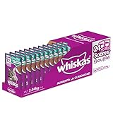 Whiskas Alimento Húmedo para Gatos Adultos, Sabor Soufflé Atún y Sardina 85g c/u. Paquete de 24 Unidades