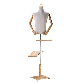 Amazon.co.jp: マネキン トルソー 上半身 大きい メンズ 洋裁用