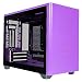 Produktbild Cooler Master MasterBox NR200P Mini-ITX-PC-Gehäuse  Seitenteil aus gehärtetem Glas, hervorragende Kühloptionen, vertikales GPU-Display, werkzeuglose 360-Grad-Zugänglichkeit  Nightshade Purple
