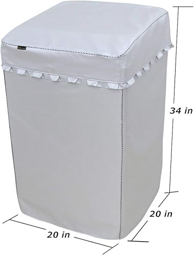 Miniatura 2 de Cubierta de lavadora portátil,Cubierta de la secadora de la lavadora de carga superior,Cubierta impermeable de la lavadora completamente