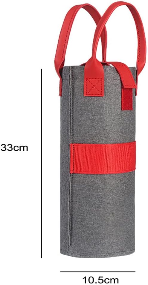 JSEIAJB Red Wine Bag Oxford Cloth Christmas Portable Aluminum Film Cold Storage Wine Ice Bag Insulation Bag