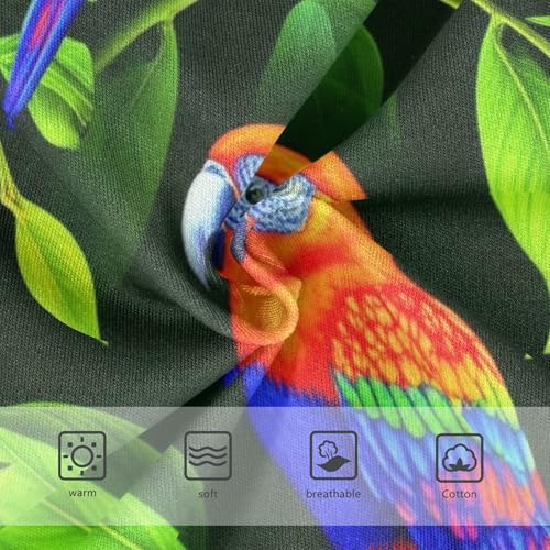 Vibrant Birds Green Leaves Toddler Girls Underwear 2t Cotton Panties Little Girl Colorful Briefs Undies Kids3