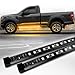 OPT7 2pc 60" Side Kick Running Board LED Strips w/Amber Turn Signal, DRL, and White Courtesy Lights