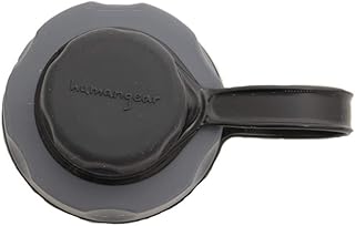 humangear capCAP Black Water Bottle Cap for 63mm Wide-Mouth Bottles 2-Pack