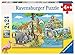 Produktbild Ravensburger Kinderpuzzle - 07806 Willkommen im Zoo - Puzzle für Kinder ab 4 Jahren, mit 2x24 Teilen