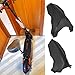 jiingekk Adjustable Bicycles Mudguards Set Quickly Release Front Rear Mud Guards For Various Weather Conditions Plastics Scooters Splashes Guards