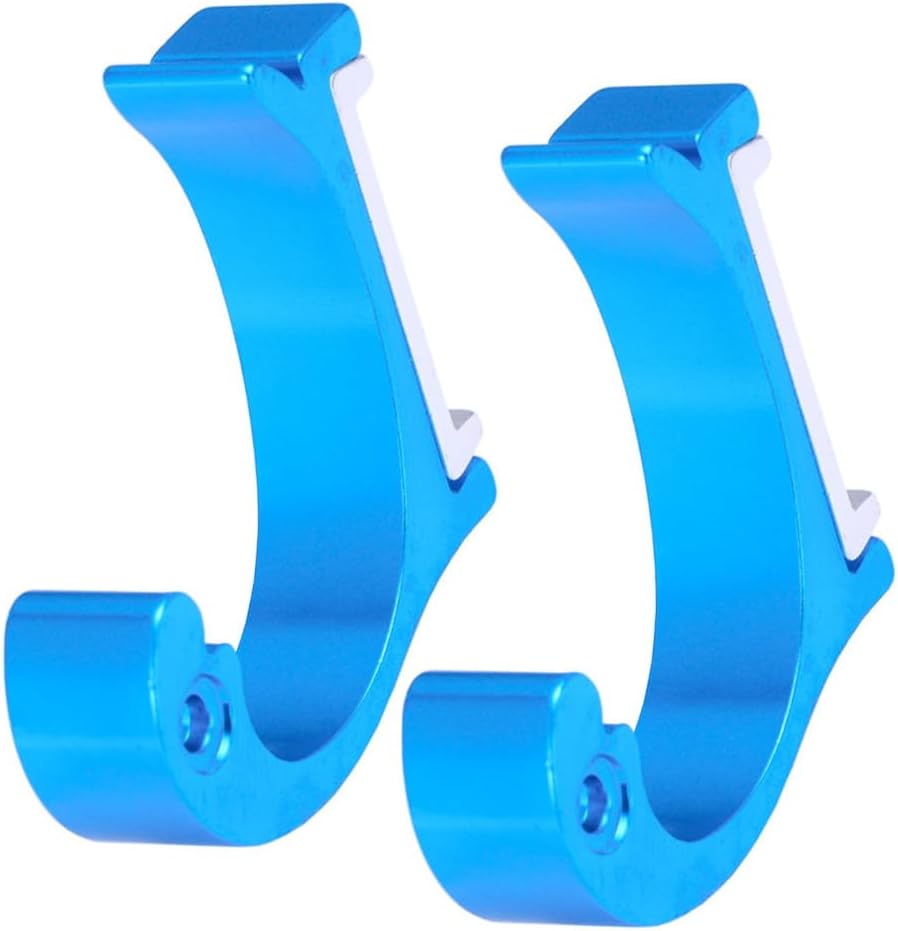 2pcs Dolphin Single Hook Space Aluminum Wall Hanger