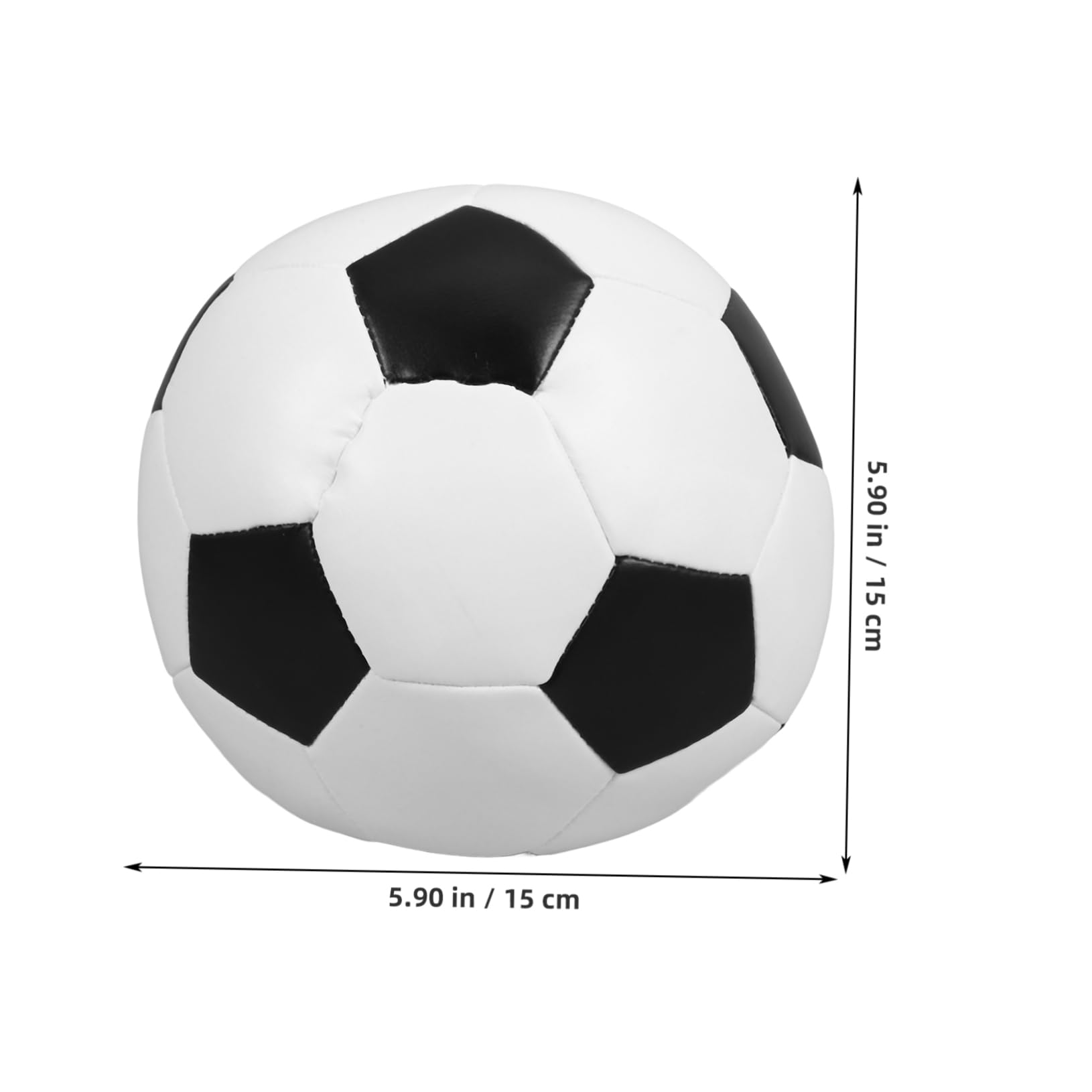 KESYOO Soft Football for Multi Functional Soccer for Play for Ages Silent Dribble Fun Family Activity Encourages Exercise Confidence Building