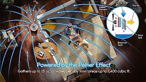 Compact And Powerful Eva-Dry Edv-2400 Dehumidifier | Eliminate Moisture | Energy Efficient | Whisper-Quiet | Portable | Ideal For Home, Office, And Rv #TOP4
