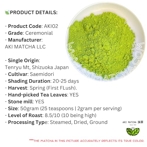 Té Matcha Ceremonial Orgánico 50g miniatura 2