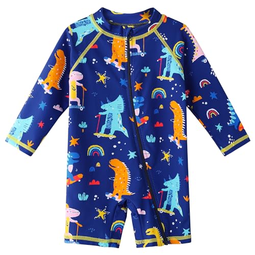 XFGIRLS Baby Boys Swimsuit Toddler Sunsuit UPF 50+ Sun Protection One Piece Beach