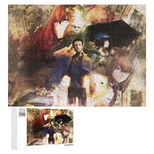 �p�Y�� STEINS;GATE �|�X�^�[ �A�j���p�Y�� �W�O�\�[�p�Y��1000PCS �ؐ��p�Y�� �q������ �p�Y��50x75cm �ʔ��� �����Q�[�� �m�� �e�q ����p�Q�[�� ���S�Ҍ��� ���� �ϋv�� ���b�オ���� �傫���T�C�Y �]�g���Q�[�� �����̏�