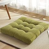 SCHNELLE WIEDERHALTUNG: Das Kissen wurde durch lange Lieferung mit Kompressionsbeutel verpackt. Legen Sie das Bodenkissen einige Stunden lang unter dem Sonnenlicht ausgesetzt, dann erholt sich das Bodenkissen bald in der normalen Dicke