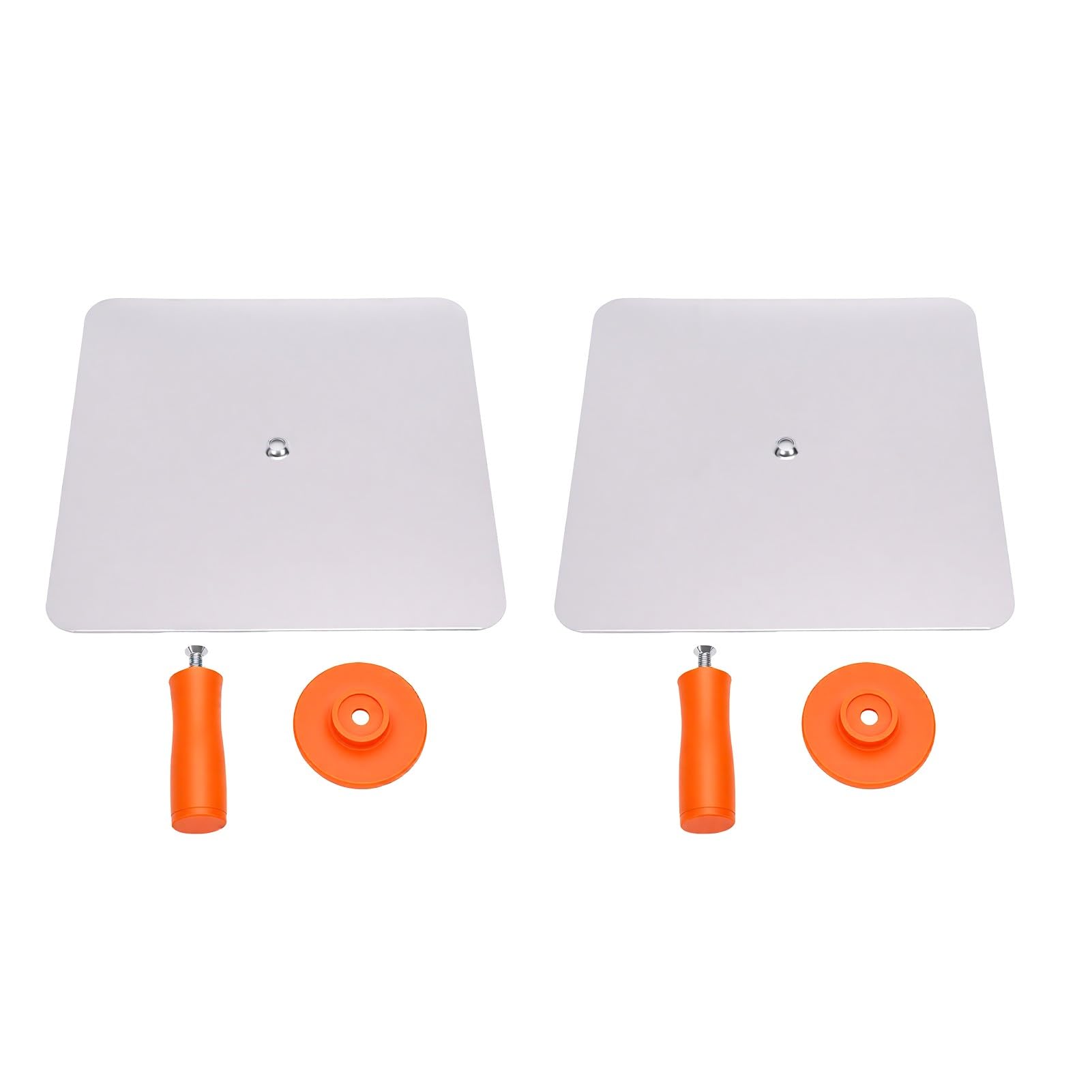 GOWENIC 2 szt. Masonry 330x330mm Płyta Tynkarska ze Stopu Aluminium z Miękkim Uchwytem, ​​lekki trzpień do Wykańczania Płyt Gipsowo-kartonowych do Zaprawy Cementowo-gipsowej, Profesjonalne Narzędzie