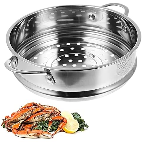 Edelstahl Dampfgarer DäMpfeinsatz, Kleiner Dampfgarer Cover