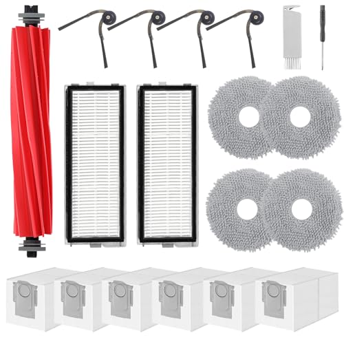 Roborock Qrevo Zubehör-Set – kompatibel mit QV35A / QV35S / QR 598 / QR 798, Bürsten & HEPA