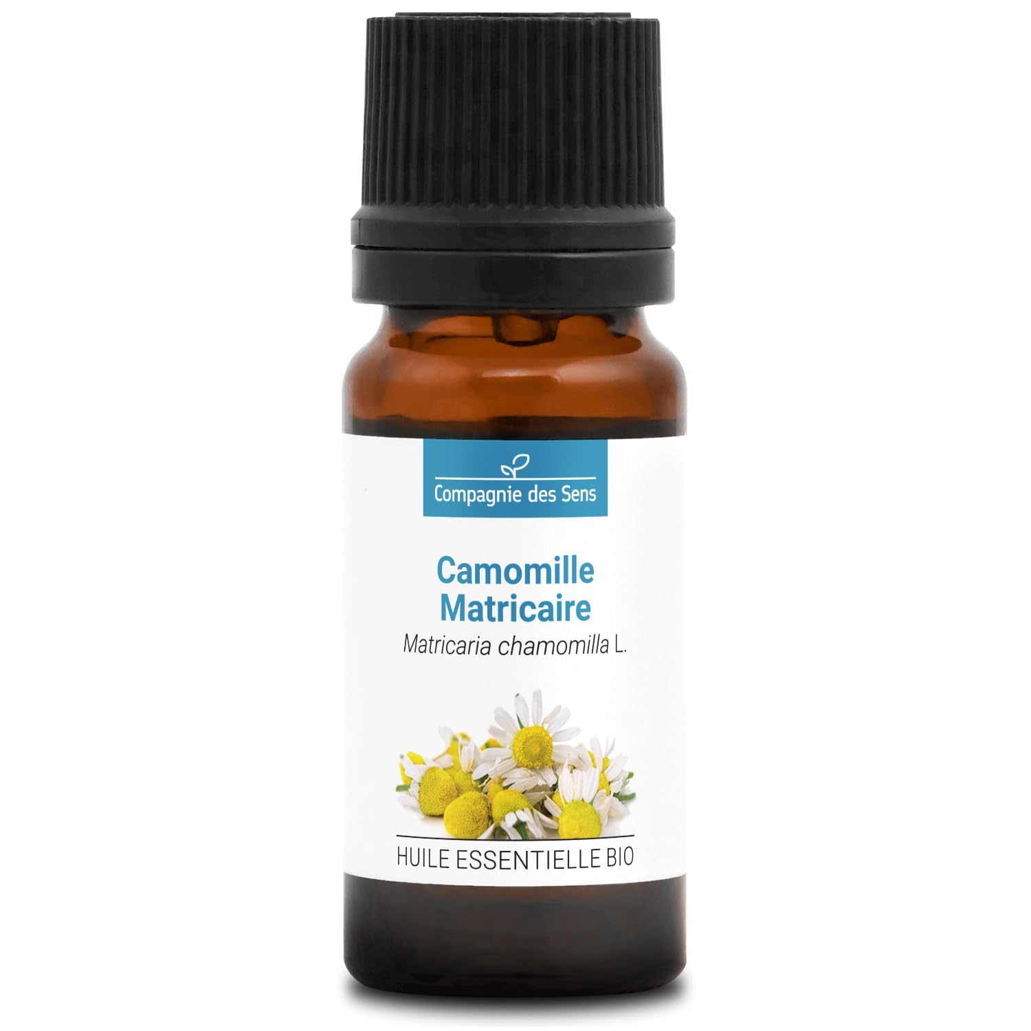 CAMOMILLA MATRIGNA (Matricaria recutita) BIO - 10mL - Olio Essenziale di Qualità Premium - 100% Puro, Naturale, Garantito ChromaCert® - Chemiotipizzato & Integrale