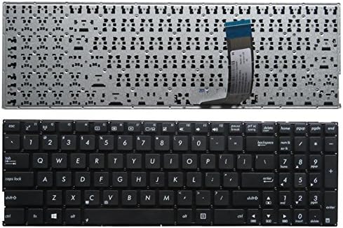 New US Black English Laptop Keyboard (Without Frame) Replacement for ASUS X756U X756UA X756UB X756UJ X756UQ X756UV X756U X756