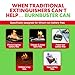 BurnBuster Lithium-Ion Fire Extinguishing Gel 3-Pack - Battery Fire Suppression Gel for Electronics, Stops Thermal Runaway, Non-Toxic, Eco-Friendly, 14oz Canister, Made in USA