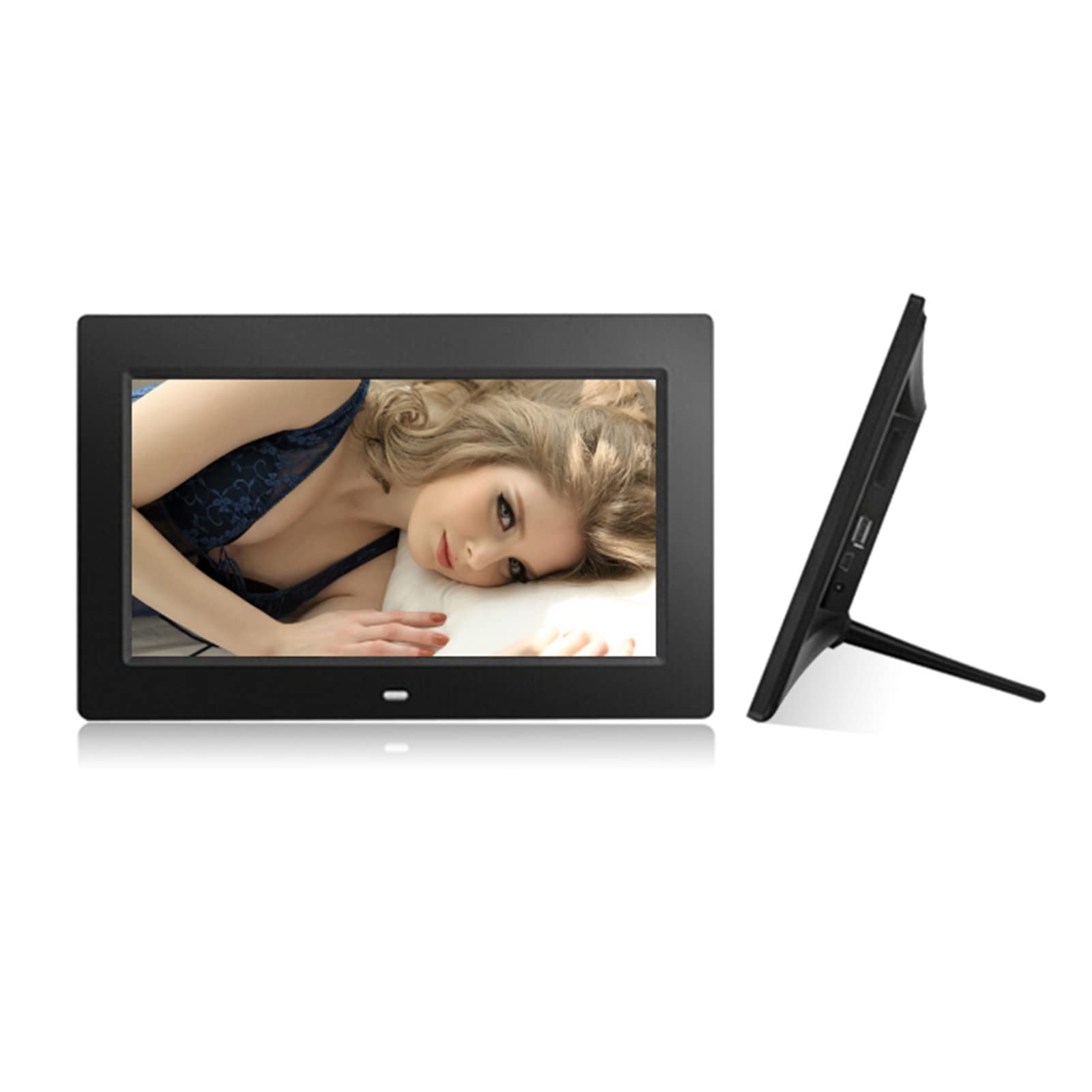 Cadre Photo Numérique 9 Pouces Noir avec Écran IPS HD et Télécommande - 8