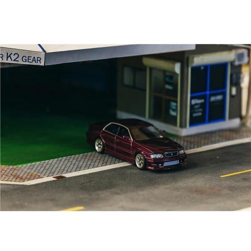 CAR TUNED ミニカーコレクション　シリーズ4 samochód w skali 1:64 For VERTEX Chaser JZX100 Purple Metallic