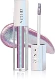 zeesea Glitter Galaxy Colored Liquid Eyeshadow, Dazzling Shimmer Eye Makeup, High Pigmented & Long L
