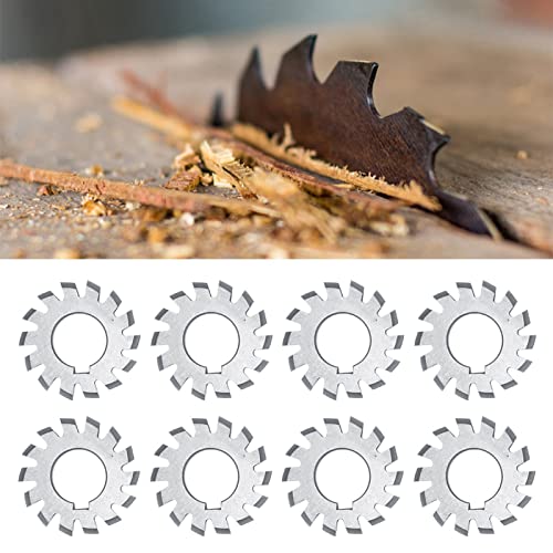 Garosa GAROSAF34IHGODZ6 8Pcs M11-8 Involute Gear Cutters thumb #1