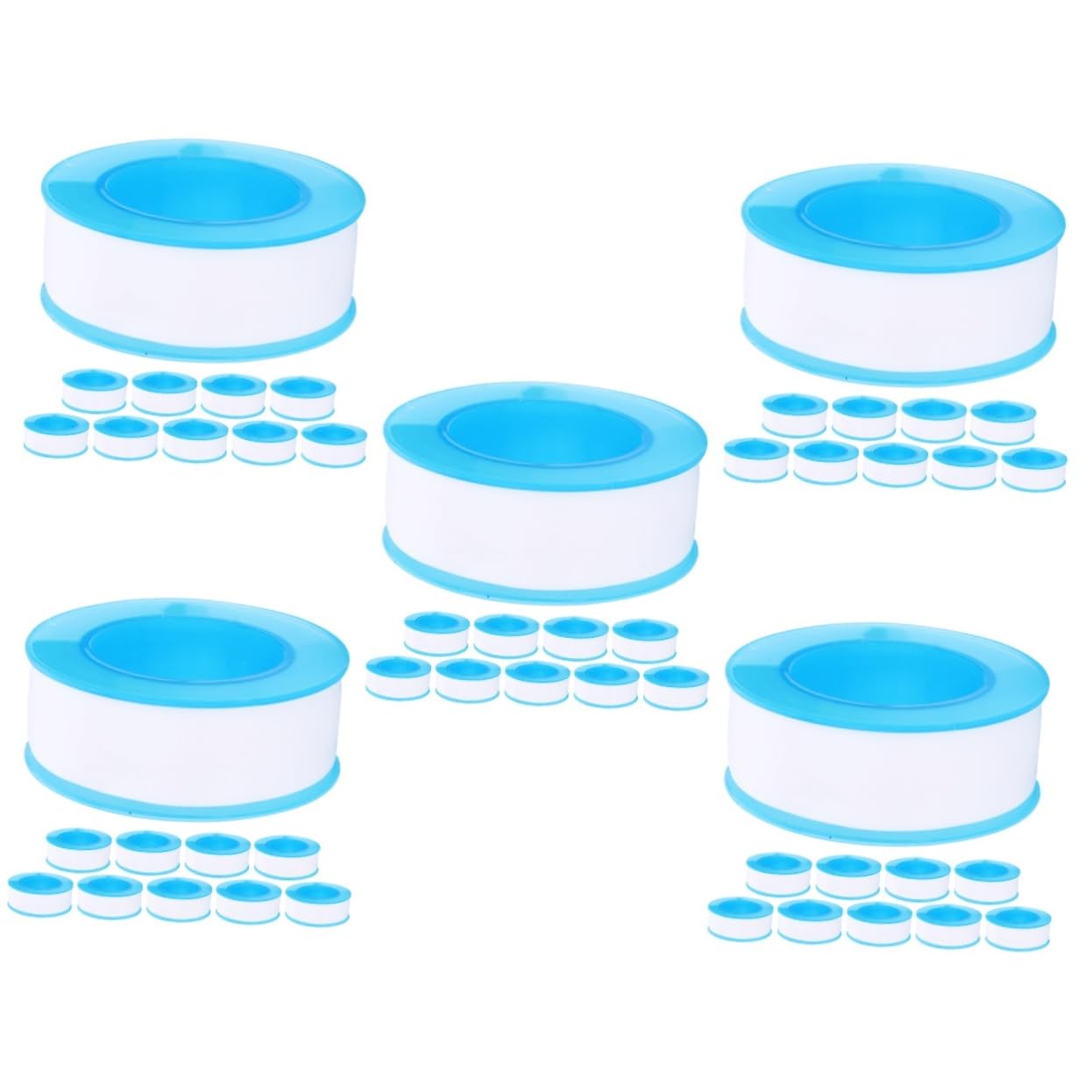 MAGICLULU Cinta Selladora De Teflón Ptfe Para Fontanería De Cinta De Sellado De Hilo Para Agua Y Jardín Resistente Y Práctica Para De Plomería Y Roscadas 10 * 5