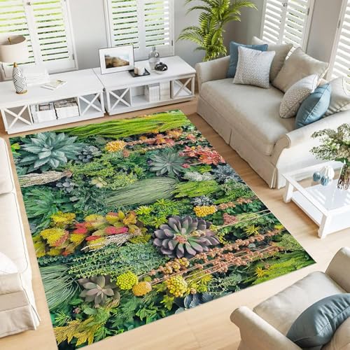 Tapis lavable et antidérapant grand format pour salon - 3