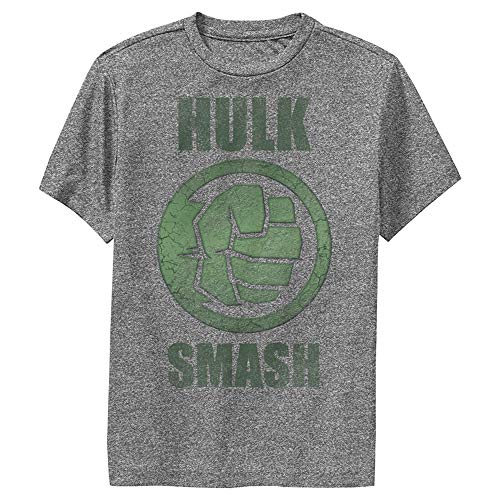 T-shirt Marvel Performance garçon gris anthracite taille M