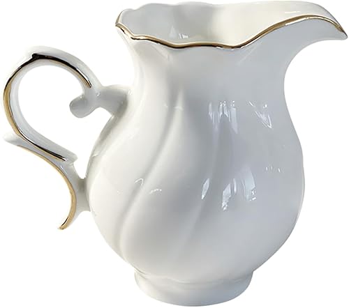 GOOHOCHY Taza de leche de cerámica s crema de leche de porcelana