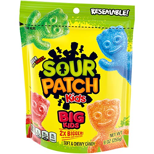 Sour Patch Kids Big Kids Soft & Chewy Candy, 9 Ounce (12 Bags) (Pack Of 12) #TOP5