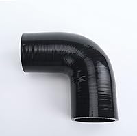 Vista 10 de AC PERFORMANCE ID 1.1" (28mm), Acoplador de codo de 90 grados, longitud de la pierna 3.5" (90mm), grosor de la pared 0.18" (4.5mm), 3 capas