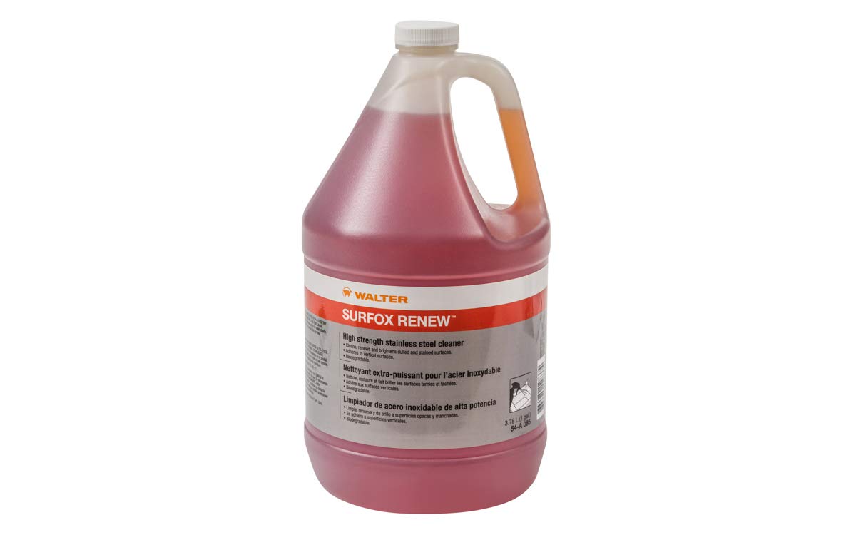 Walter Surface Technologies-54A085 SURFOX Renew 3.78L/1GAL, Orange