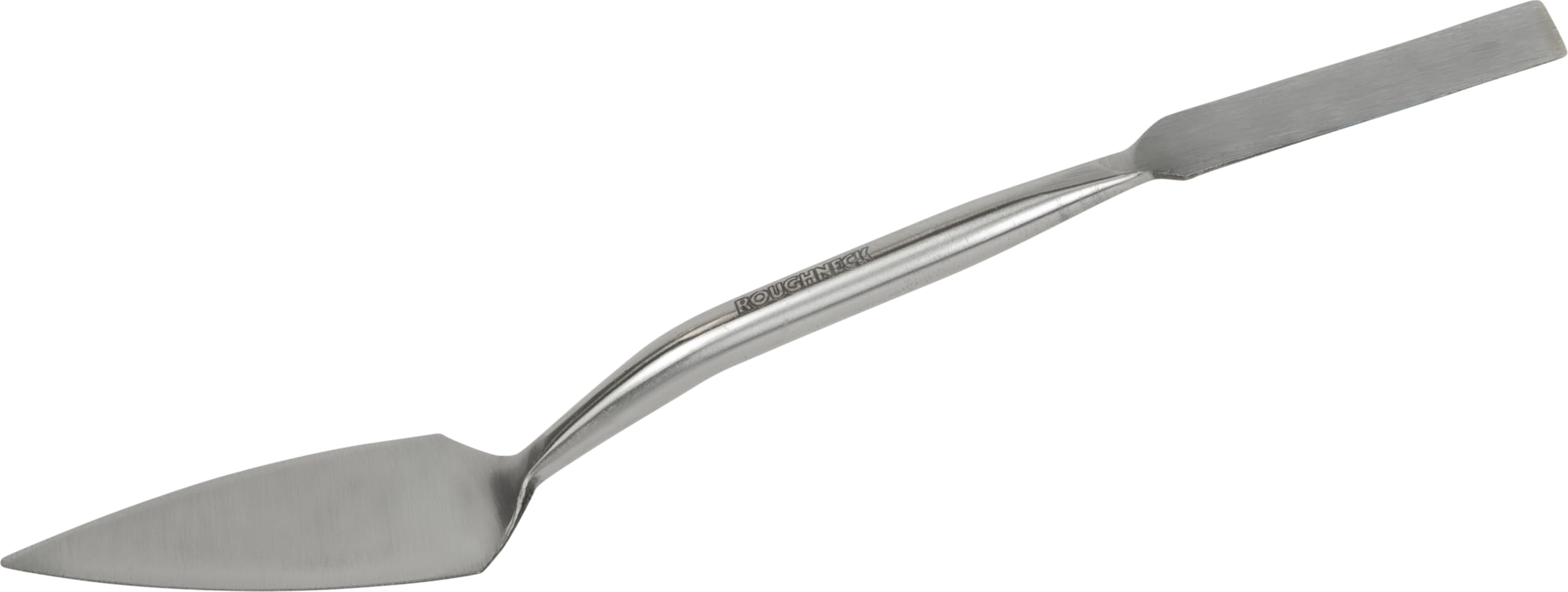 Roughneck Trowel & Square Small Tool – 12mm (½") – One-Piece Forged Carbon Steel, Double-Ended Precision Blade, Compact Detail Tool, Rigid Construction for Plastering, Filling & Repair Work