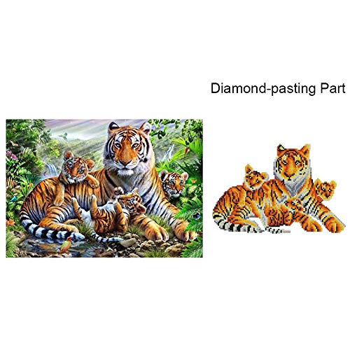 Set per punto croce 5D per ricamo a mosaico con