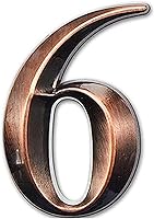 Vista 17 de Números de casa para puertas 3D, números de buzón de 3 pulgadas, números del 0 al 9, autoadhesivos, números de puerta de casa, dirección de calle