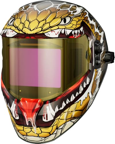 ANDELI Welding Helmet - Panoramic 180° View 4.53"X3.23"