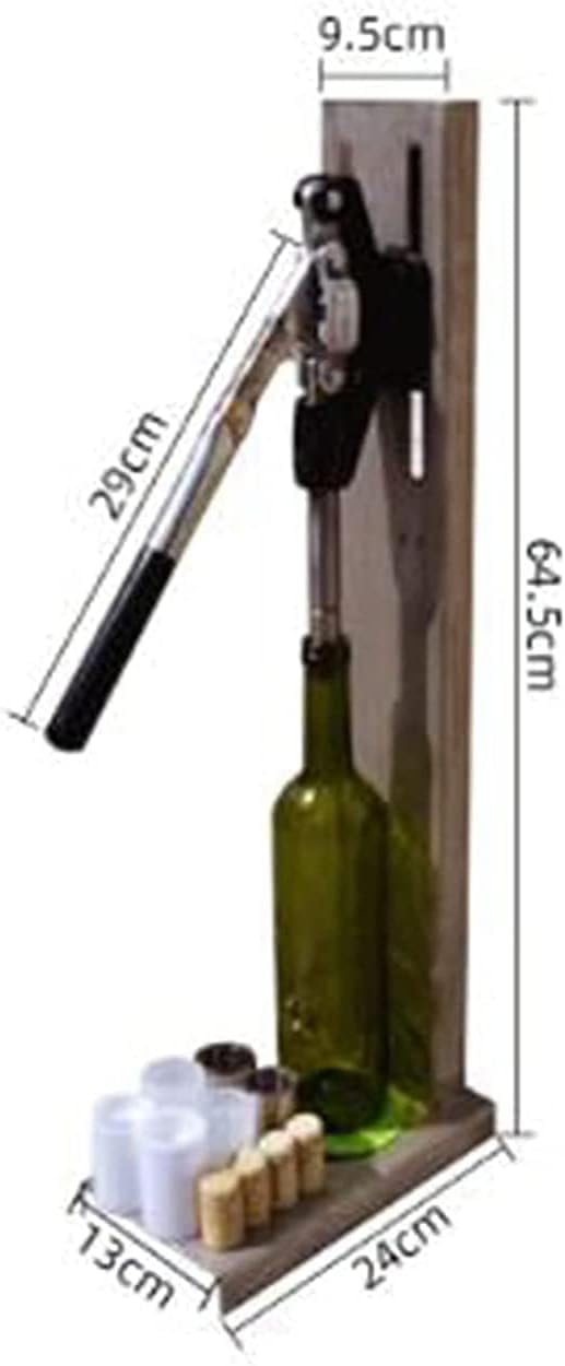 Manuelle Flaschenverschließmaschine – robuste Metall-Crimper für selbstgebrautes Bier und alkoholfreie Getränke