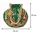 Potli Bag for Women - Traditional Indian Ethnic Clutch Designer Embroidered Ladies Handbag Purse for Bridal Batwa Pearls Handle Drawstring Purse for Women(H*L:9 * 9.5 Inch) Green