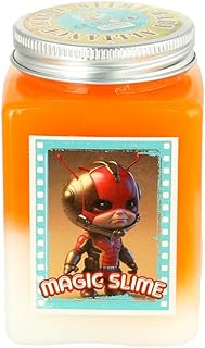 برطمان سلايم للأطفال بلون برتقالي وأبيض، 1110019-1